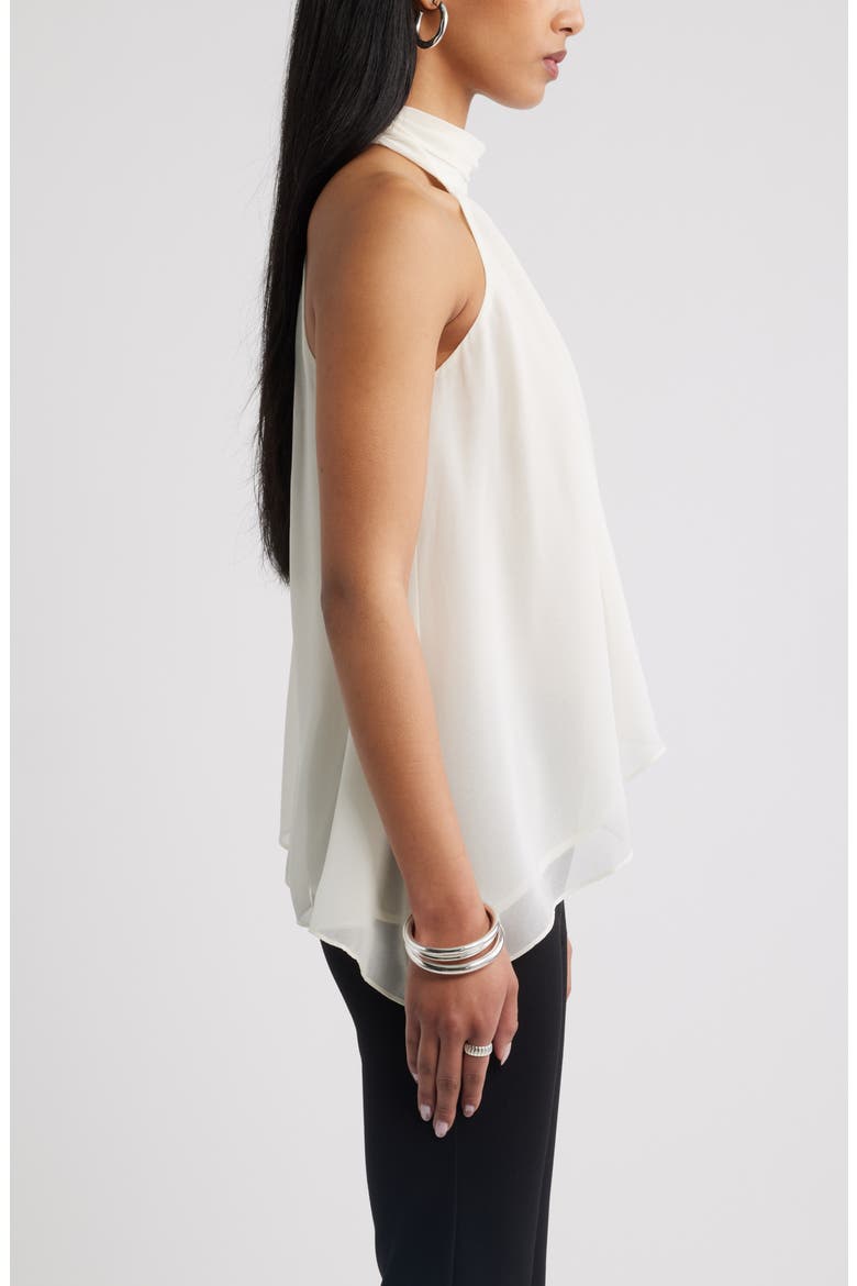Asymmetric Woven Top, Alternate, color, IVORY