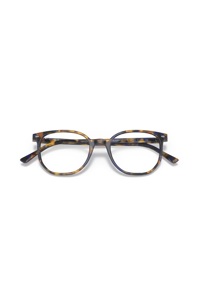Ray-Ban 50mm Irregular optical glasses, Alternate, color, Tortoise