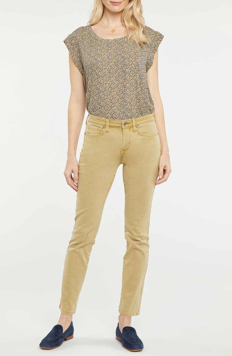 NYDJ Sheri High Waist Stretch Slim Ankle Jeans, Alternate, color, 