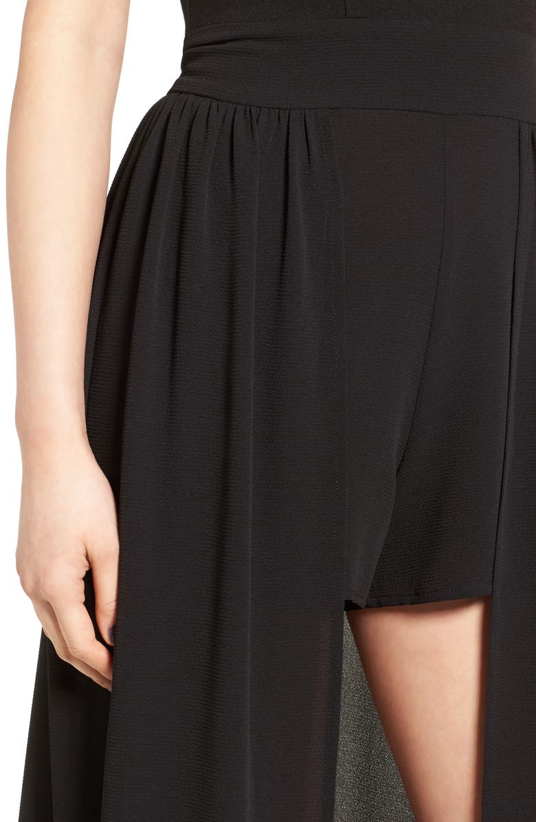 Leith Strapless Romper, Alternate, color,