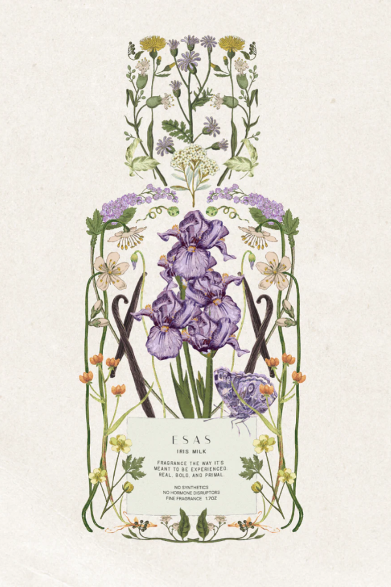 Iris Milk Organic Eau de Parfum - Velvety Iris & Vanilla Musk, Alternate, color, 1.7 oz