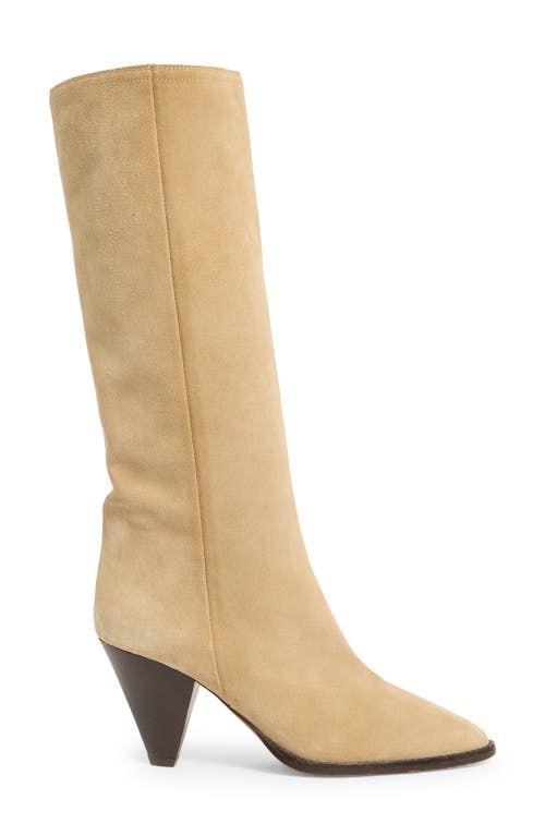 Isabel Marant Rouxy Suede Boot In Brown