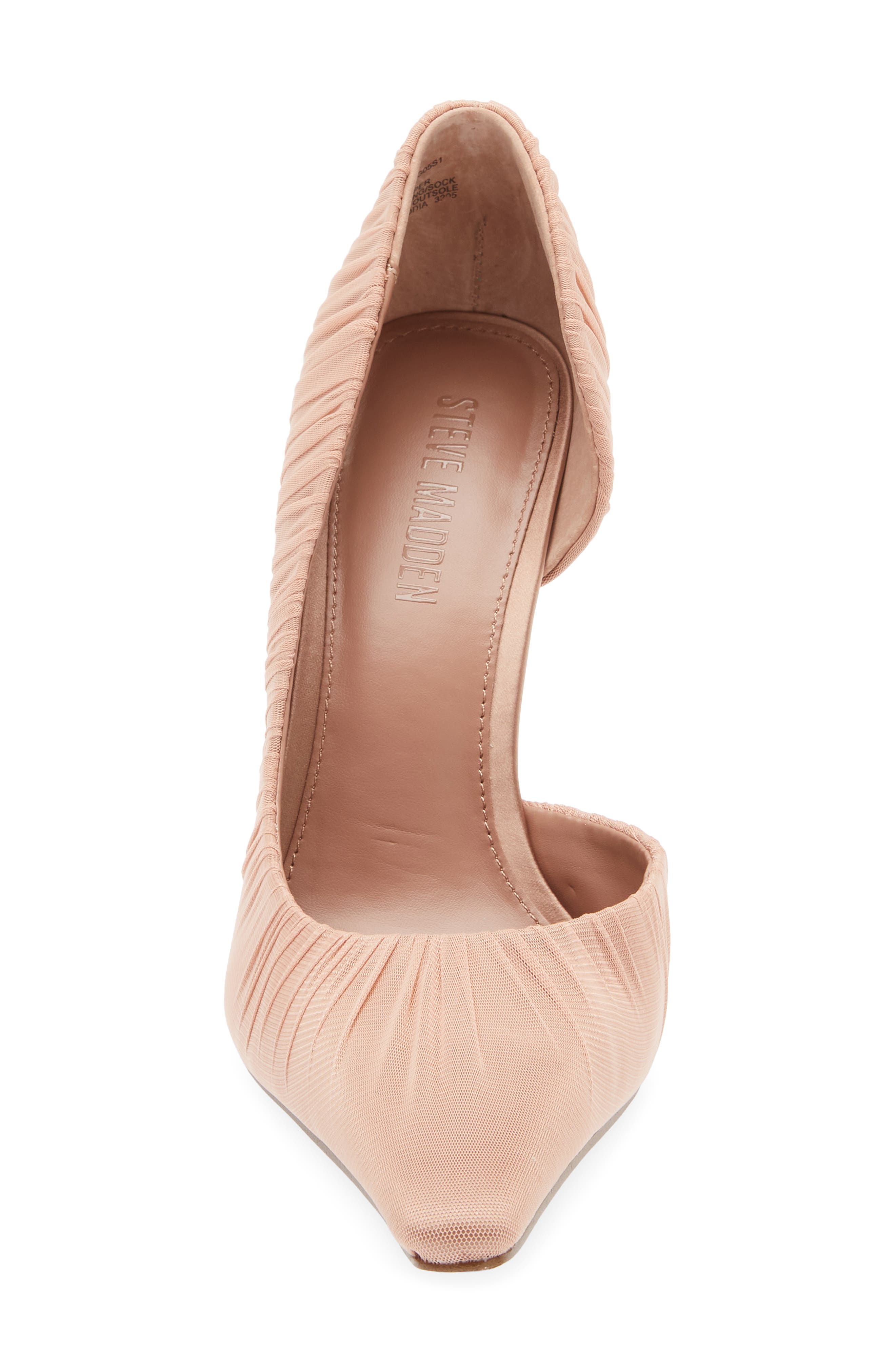 Elegant Pointed Toe d'Orsay Pump, Alternate, color, MOCHA