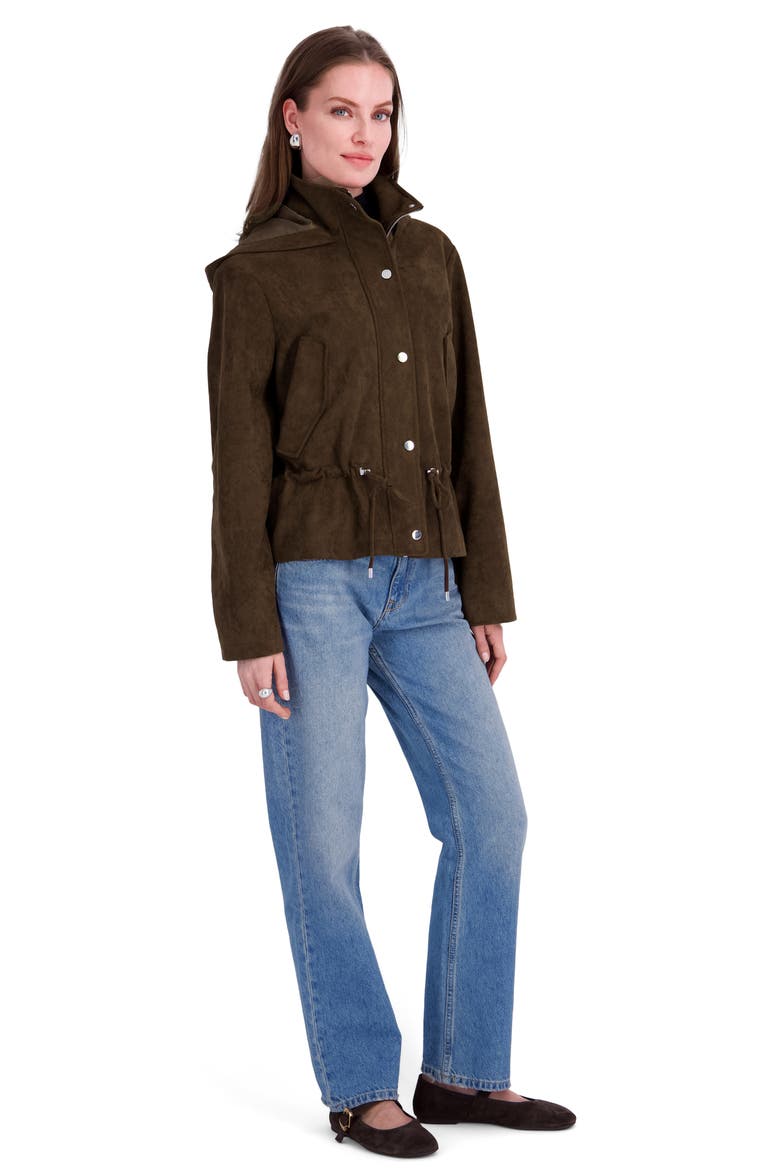 Ruby Faux Suede Jacket, Alternate, color, CHO