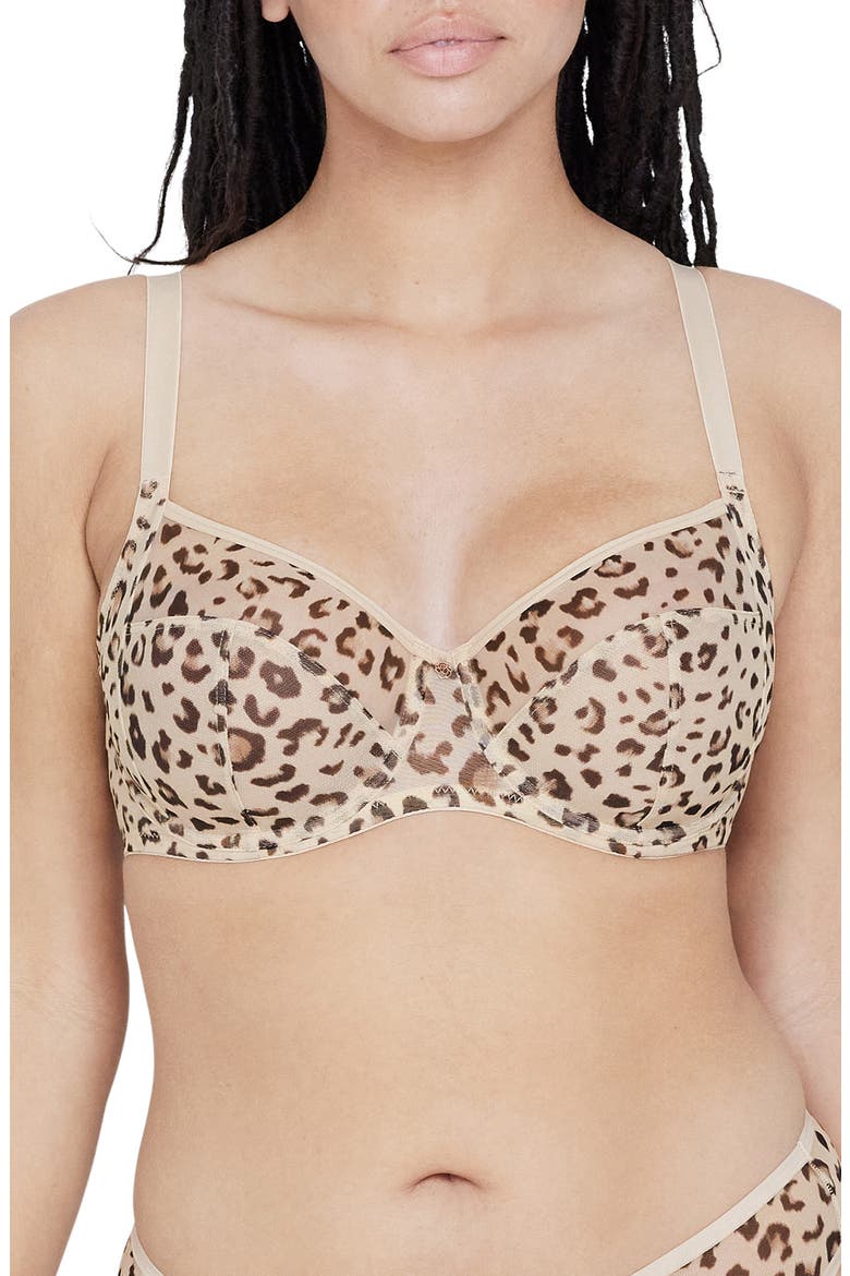 Spellbound Full Coverage Side Support Bra, Main, color, LEO LEOPRD