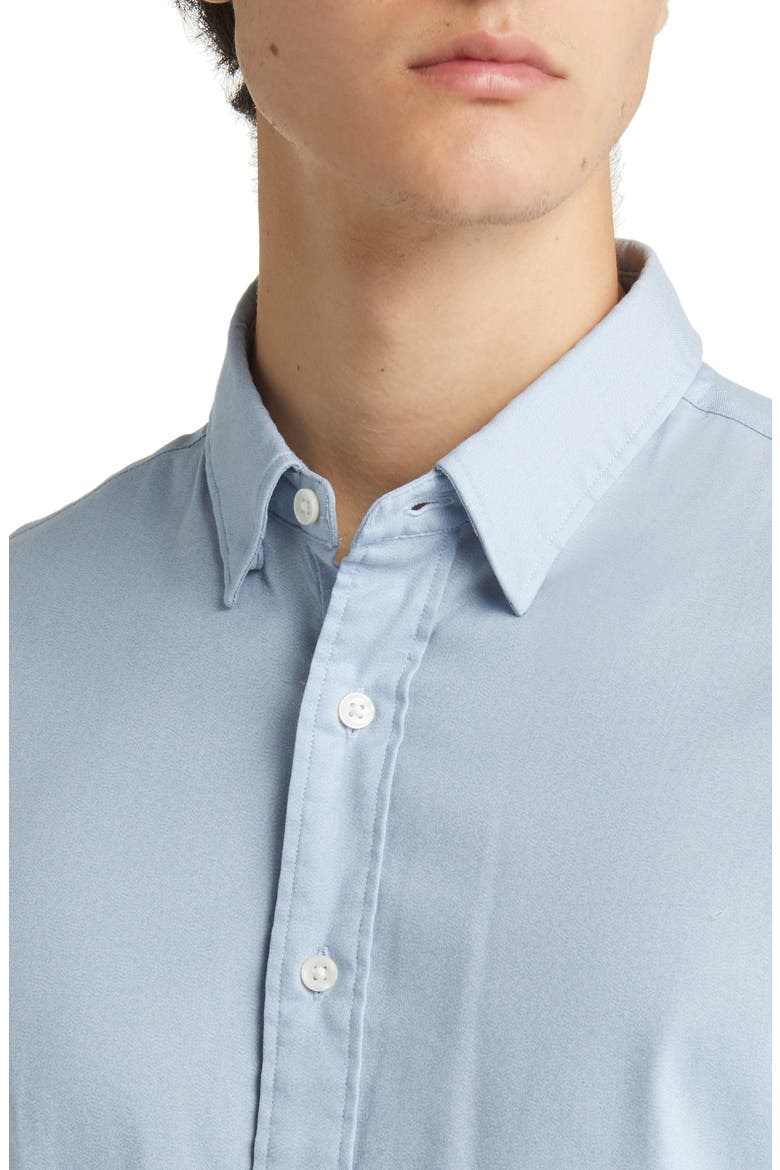 The Movement Button-Up Shirt, Alternate, color, ATLANTIC SKY
