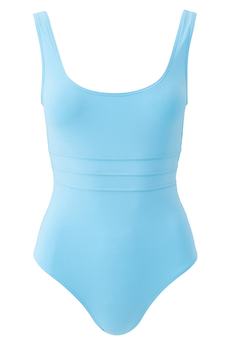 Nevade One-Piece Swimsuit, Alternate, color, CELESTE