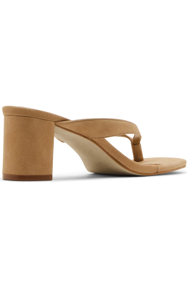 Steve Madden Dodie Block Heel Sandal, Alternate, color, Tan Nubuck