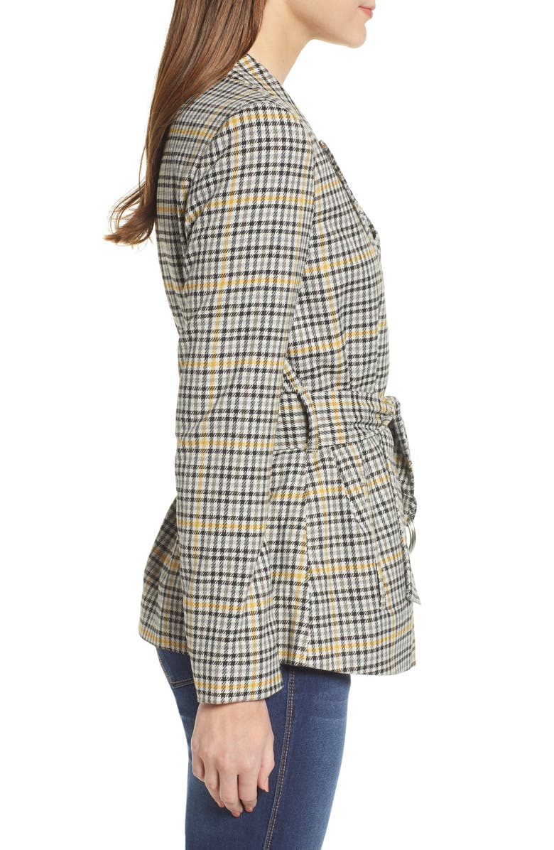 VERO MODA Fanya Belted Blazer, Alternate, color, 