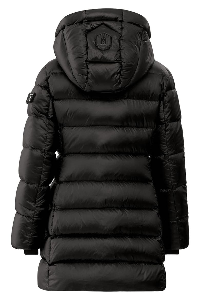 Laney Puffer Jacket, Alternate, color, BLACK