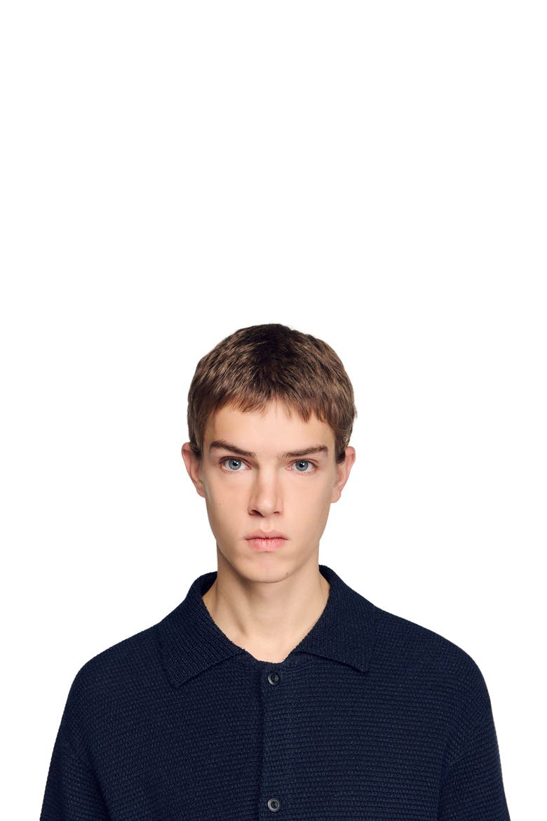 Jute shirt, Alternate, color, Navy blue