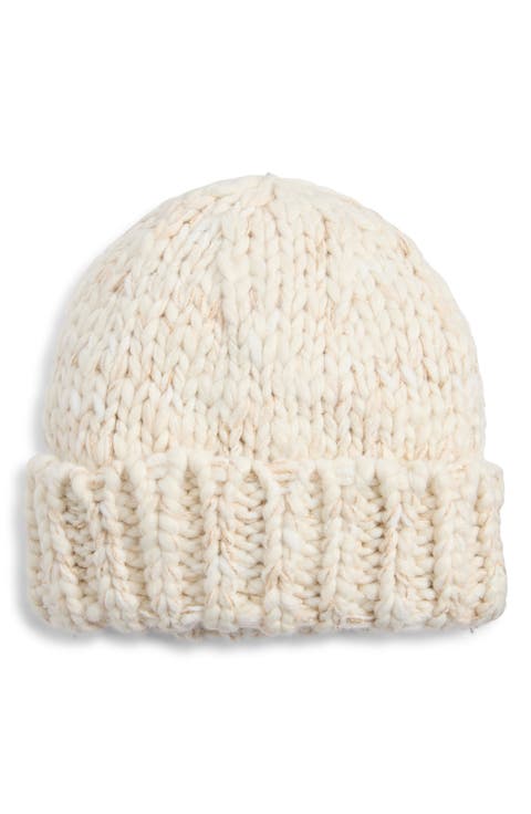 Textured Metallic Beanie