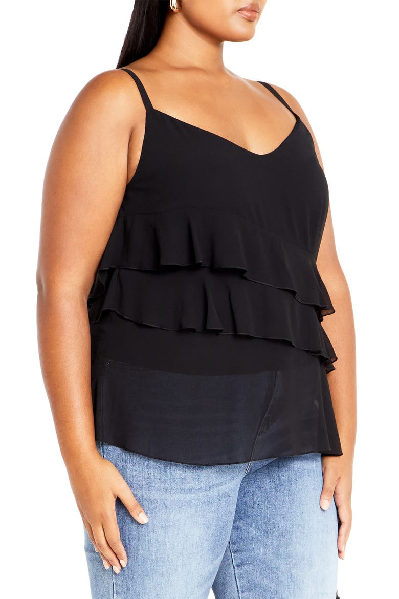 Lovers Lane Camisole, Alternate, color, BLACK