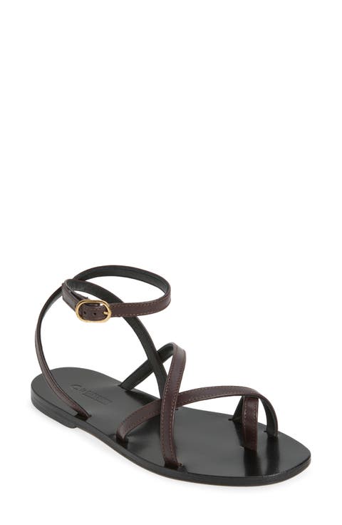 Gentle Ankle Wrap Sandal