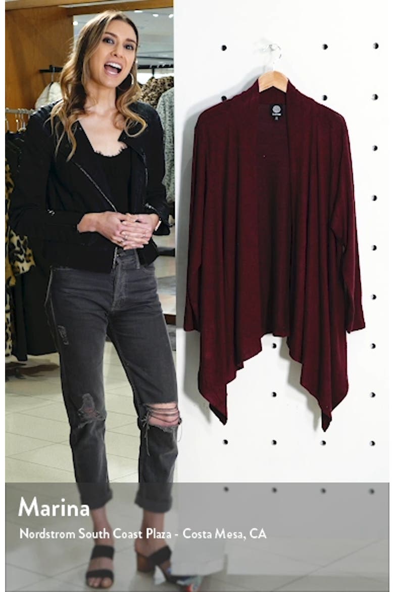 Amie Waterfall Cardigan video