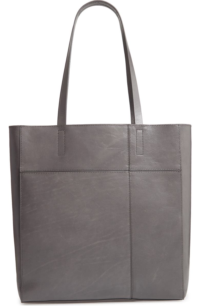 Treasure & Bond Andi Leather Tote, Main, color,