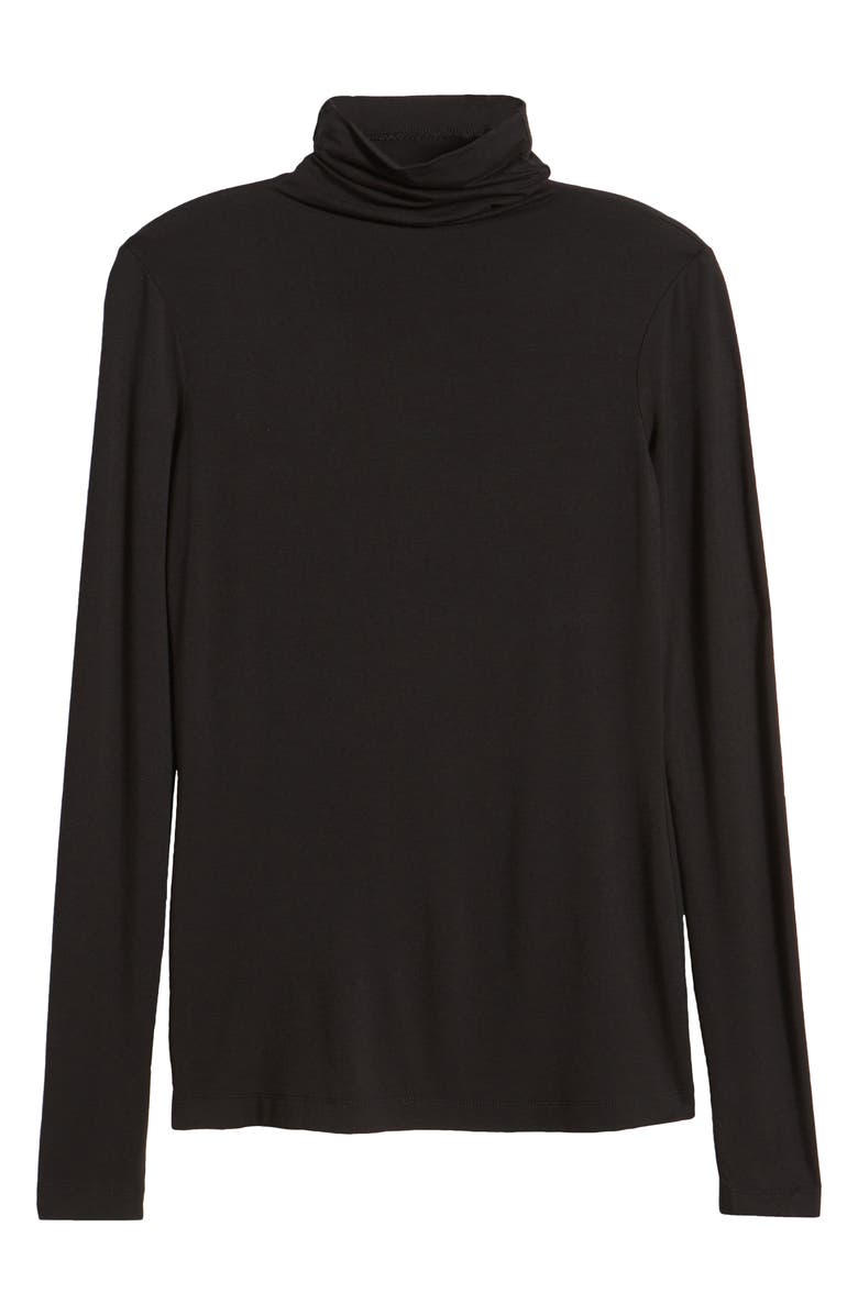 Anne Klein Turtleneck Jersey Top, Alternate, color,