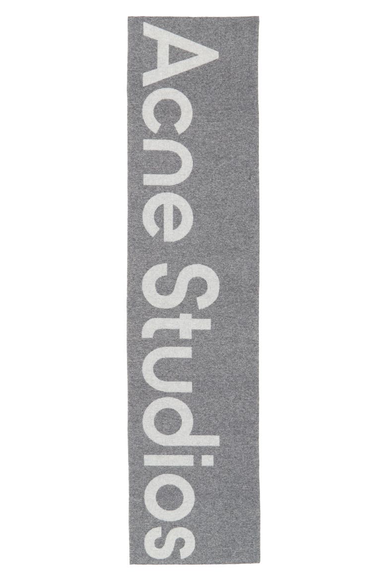 Toronty Logo Scarf, Main, color, GREY