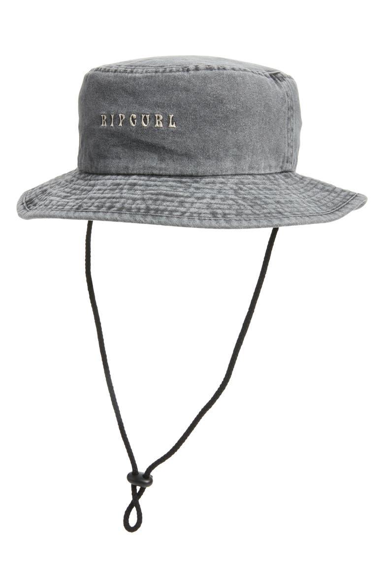 Rip Curl Cotton Twill Bucket Hat, Main, color,