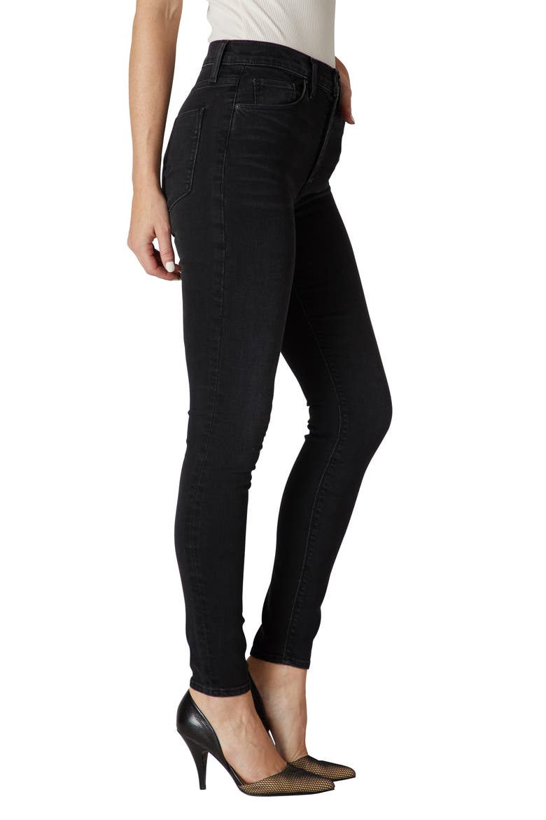Barbara High Waist Ankle Skinny Jeans, Alternate, color, PRESTON