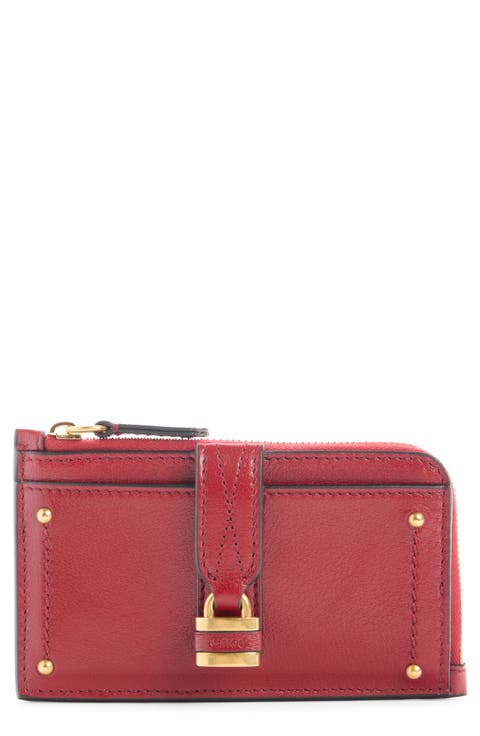 Small Paddington Leather Zip Wallet