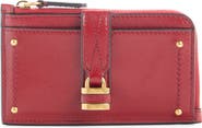 Chloé Small Paddington Leather Zip Wallet