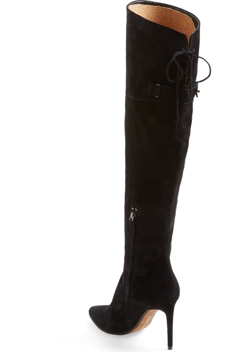 Dolce Vita 'Inara' Over the Knee Pointy Toe Suede Boot, Alternate, color,