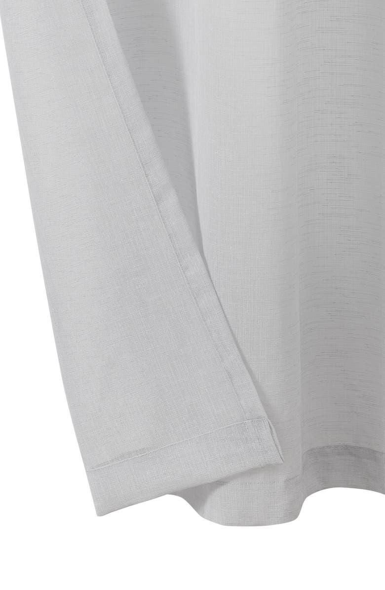 Lucky Brand Onyx Textured Sheer Set of 2 Curtain Panels, Alternate, color, 