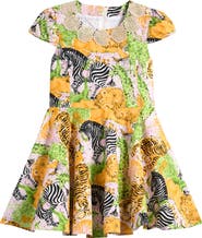 Lilly Pulitzer® Kids' Idala Short Sleeve Fit & Flare Dress