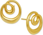 Ottoman Hands Dalia Twist Stud Earrings