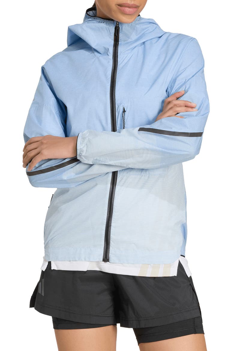 Xperior Light Performance Windbreaker, Main, color, RAY BLUE/ CRYSTAL SKY