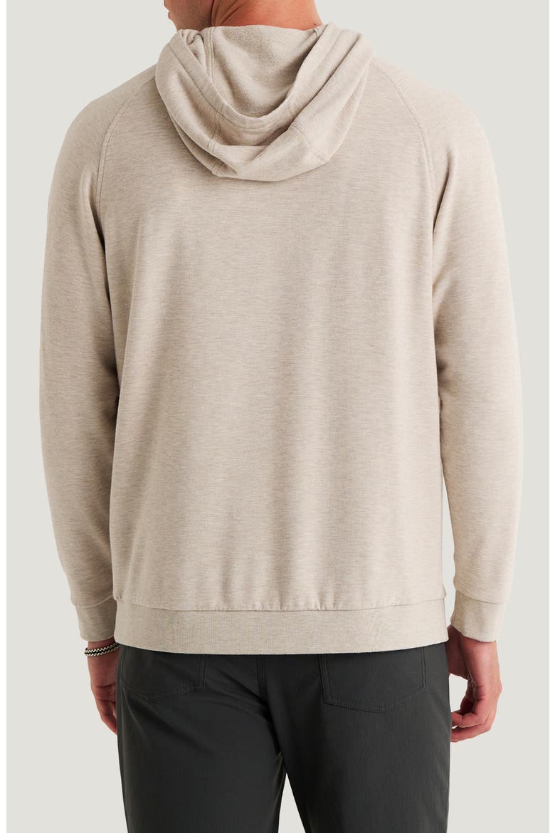 Fleece Hoodie, Alternate, color, HEATHER DESERT TAN