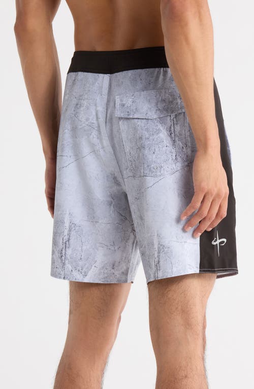 Santo Studio Peninsula Board Shorts In Gray