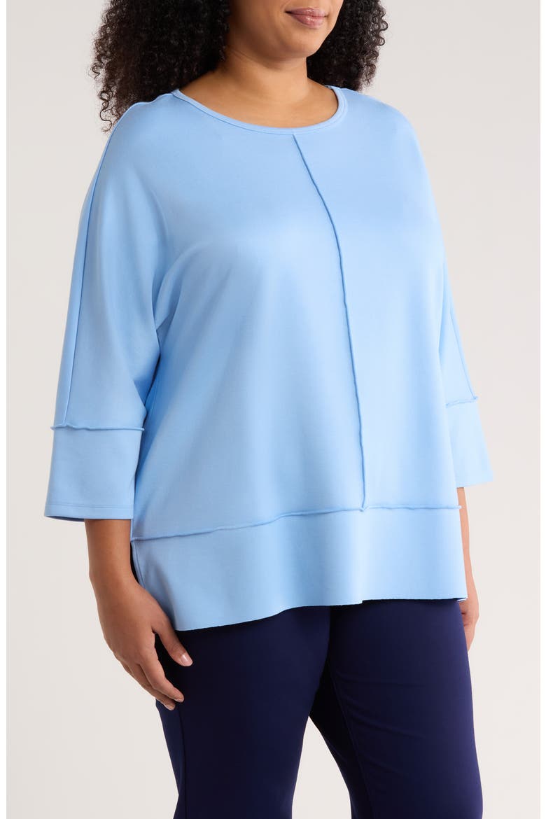 Dolman Sleeve Top, Alternate, color, CHINTZ BLUE