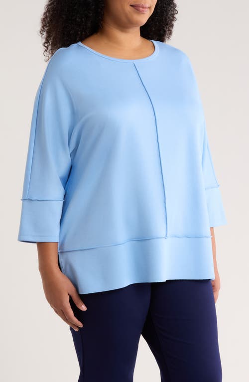 Jones New York Dolman Sleeve Top In Blue
