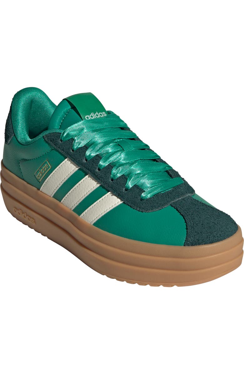 adidas VL Court Bold Platform Sneaker, Main, color, Green/ Off White/ Ivy