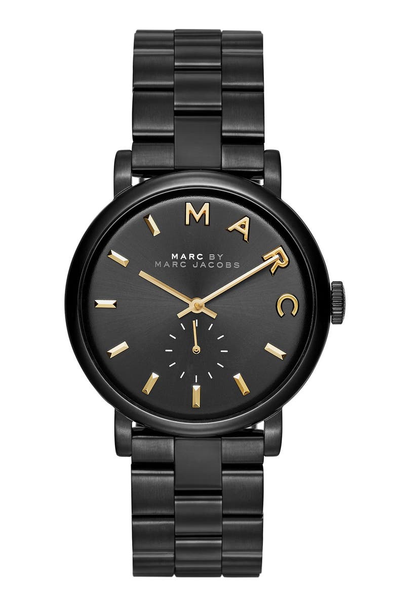 Marc Jacobs 'Baker' Bracelet Watch, 37mm, Main, color, 