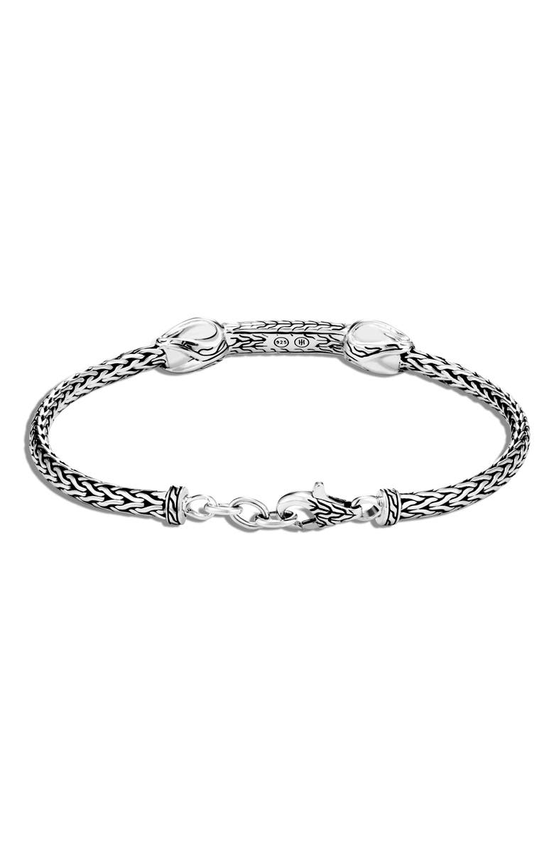 John Hardy Asli Classic Chain Pavé Station Bracelet, Alternate, color,