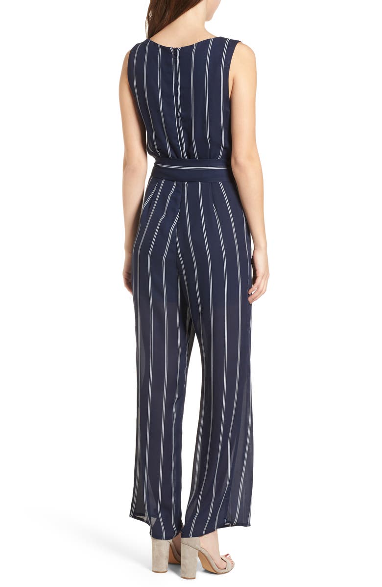One Clothing Stripe Jumpsuit, Alternate, color,
