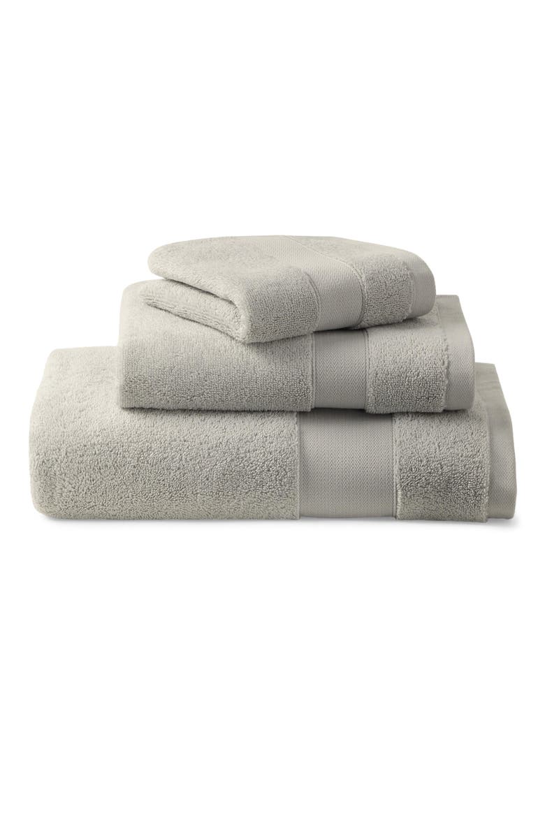 Watson Cotton Terry Cloth Bath Towel, Main, color, TRUE PALE GREY