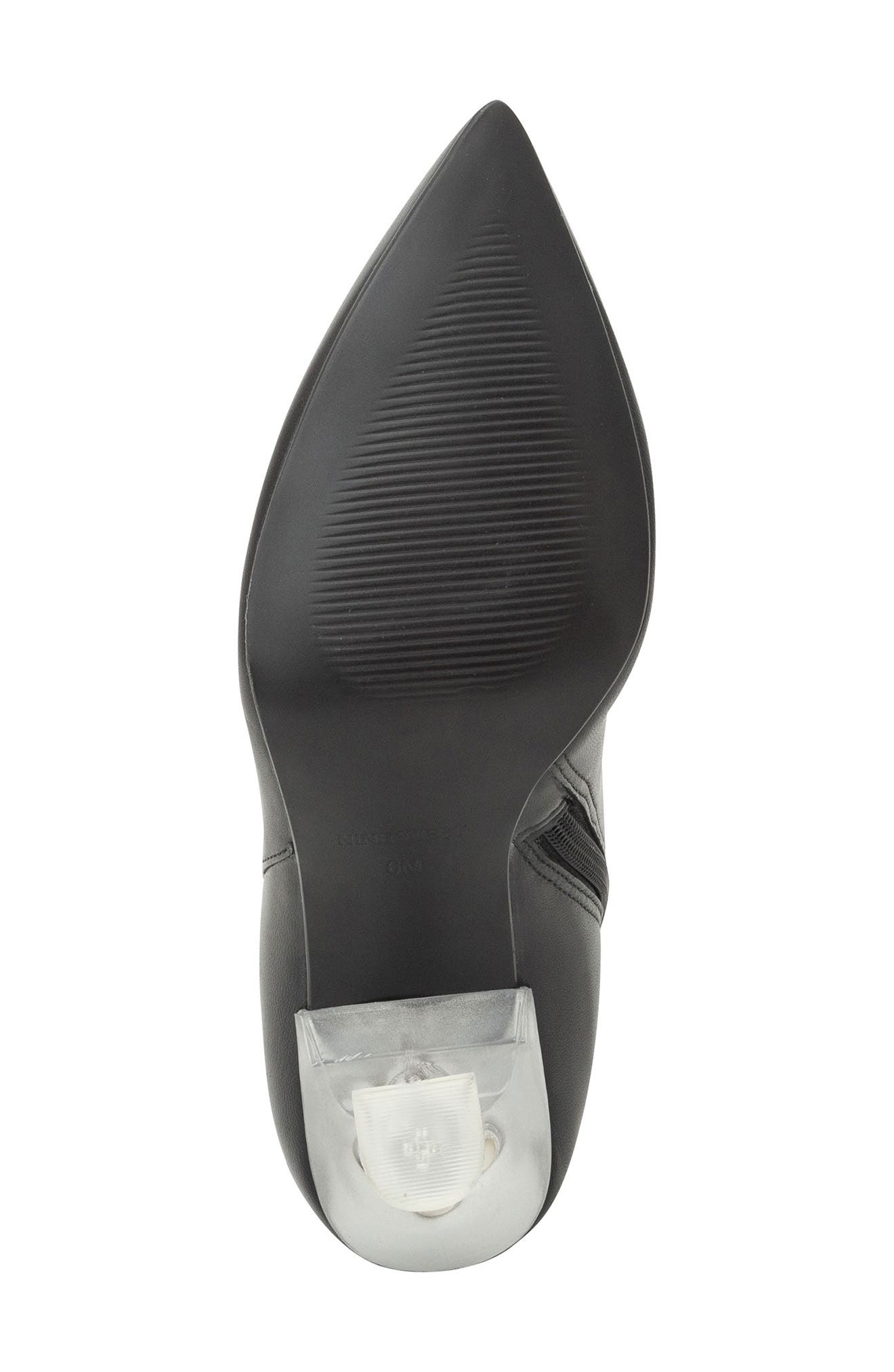 Nine West Tonight Clear Heel Dress Bootie, Alternate, color, 