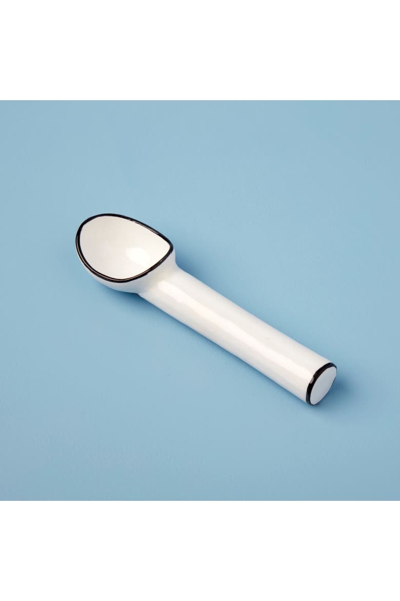 Harlow Ice Cream Scoop, Alternate, color, White