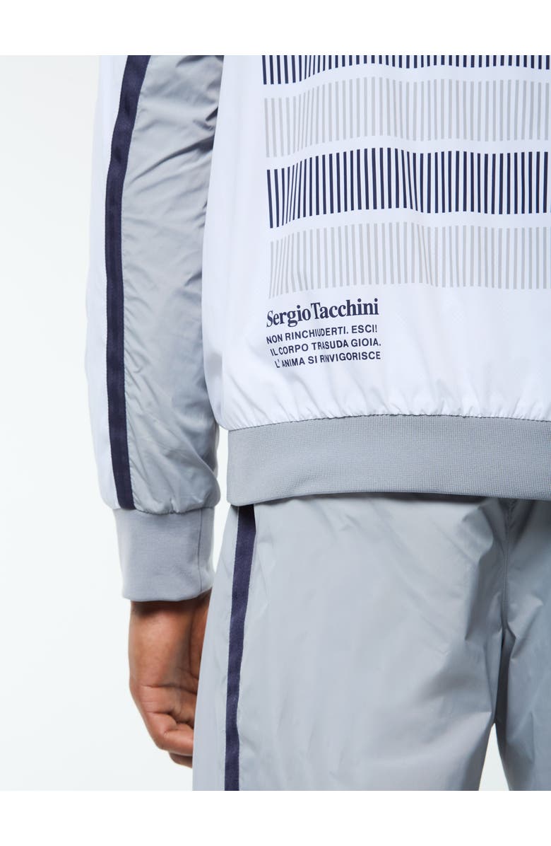 Sergio Tacchini Campo Court Track Jacket, Alternate, color, Quiet Grey