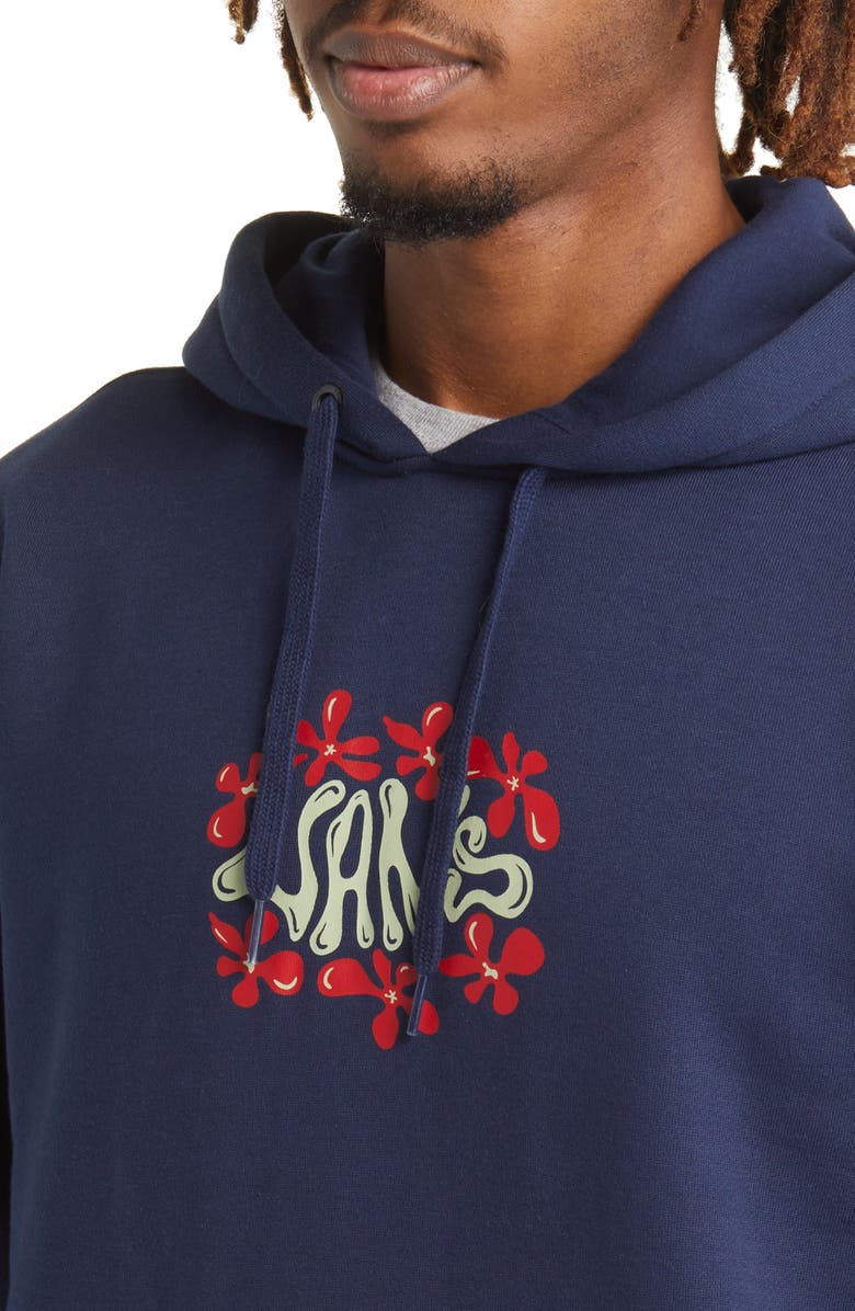 Vans Jazz Floral Graphic Hoodie, Alternate, color,