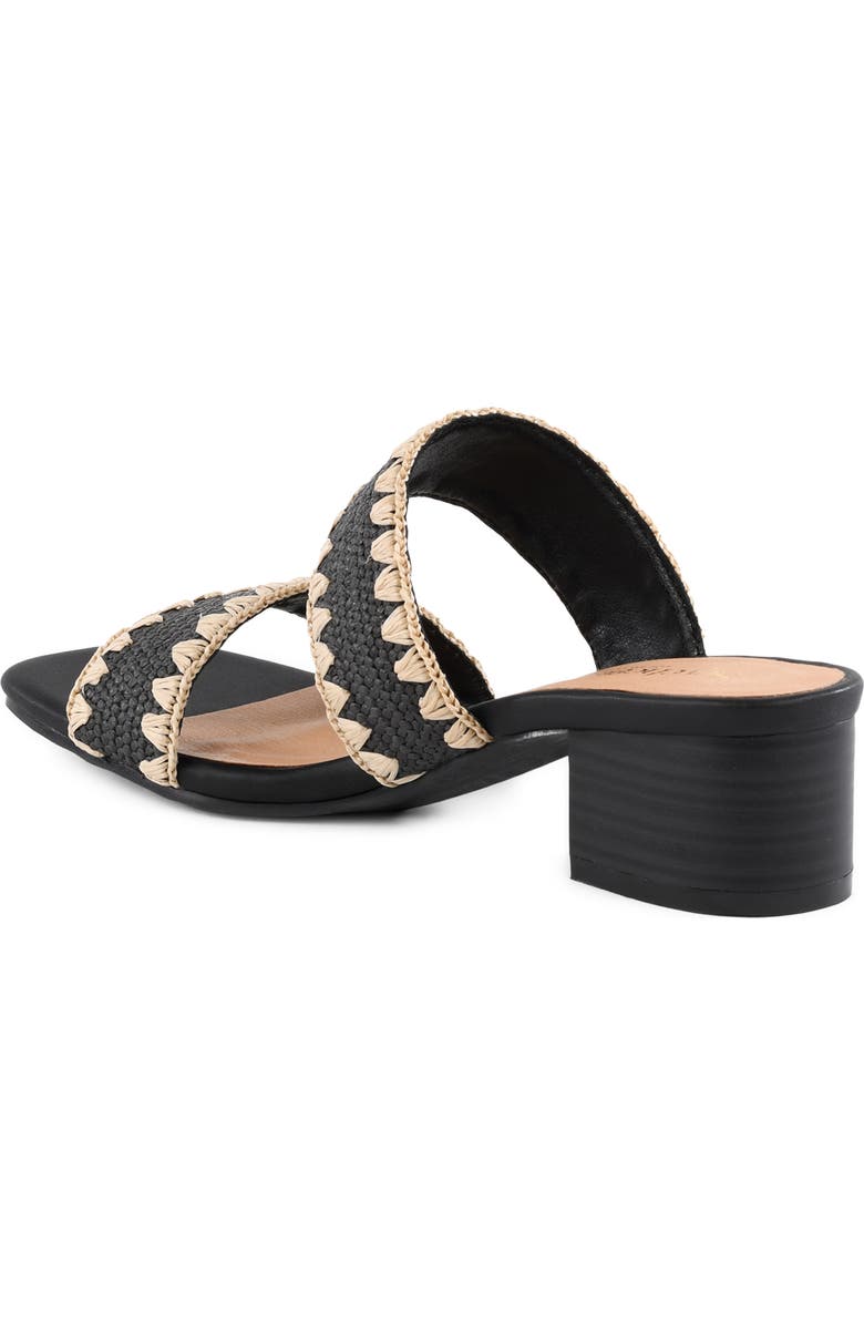 Seychelles Maui Two-Strap Sandal, Alternate, color, Black