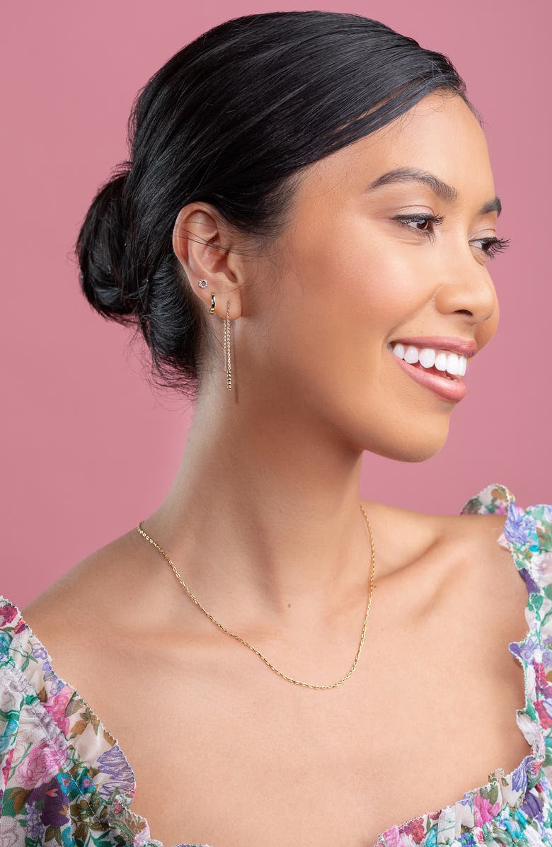 Bony Levy 14K Gold Hoop Earrings, Alternate, color, 