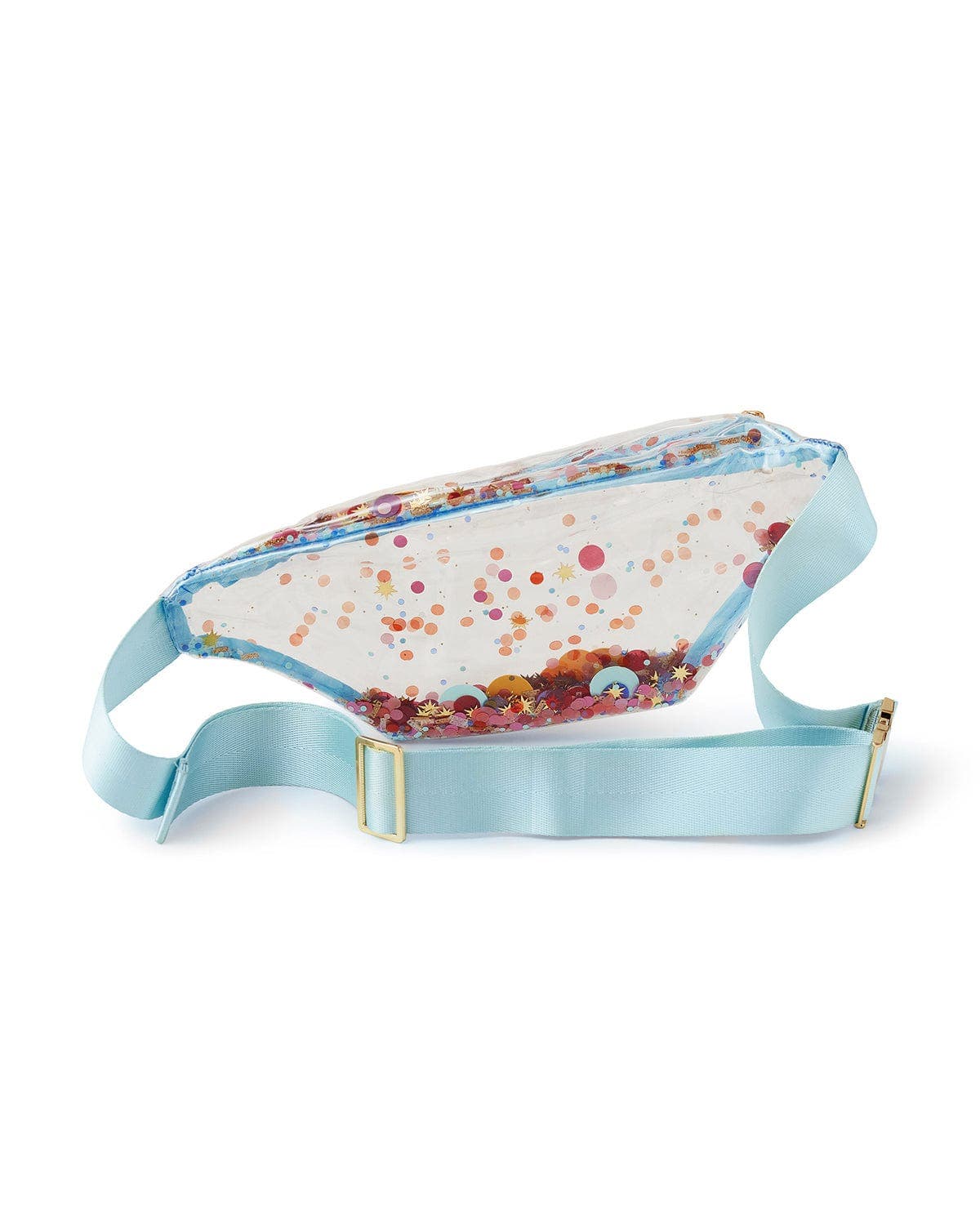 Confetti-Filled 13.75" Fanny Pack, Alternate, color, Pink
