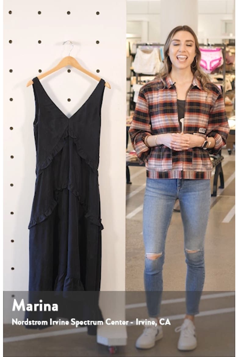 Maise Ruffle High/Low Dress video