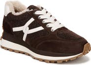 Veronica Beard Valentina Genuine Shearling Lined Sneaker