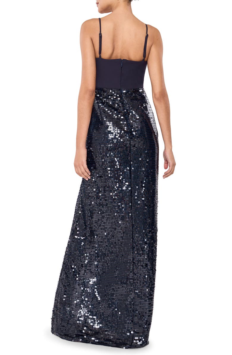 LIKELY Gigi Mixed Media Gown, Alternate, color, 